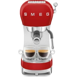 Smeg - Espressomachine | Rood | Jaren 50 | Handmatige espressomachine