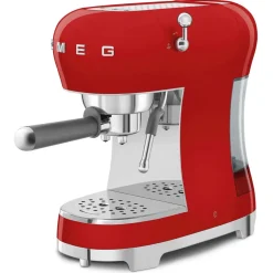Smeg - Espressomachine | Rood | Jaren 50 | Handmatige espressomachine