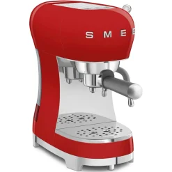 Smeg - Espressomachine | Rood | Jaren 50 | Handmatige espressomachine