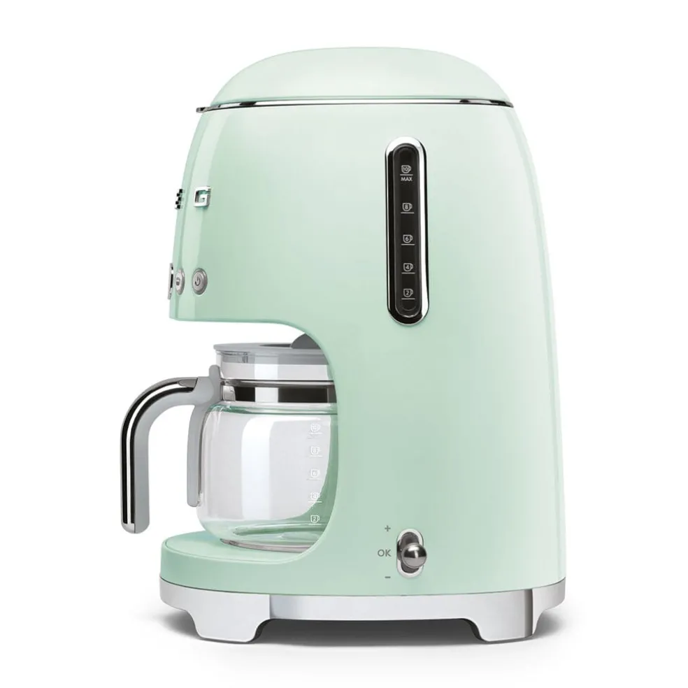 Smeg - Filterkoffiemachine | Watergroen | Jaren 50 | Filterkoffiemachine