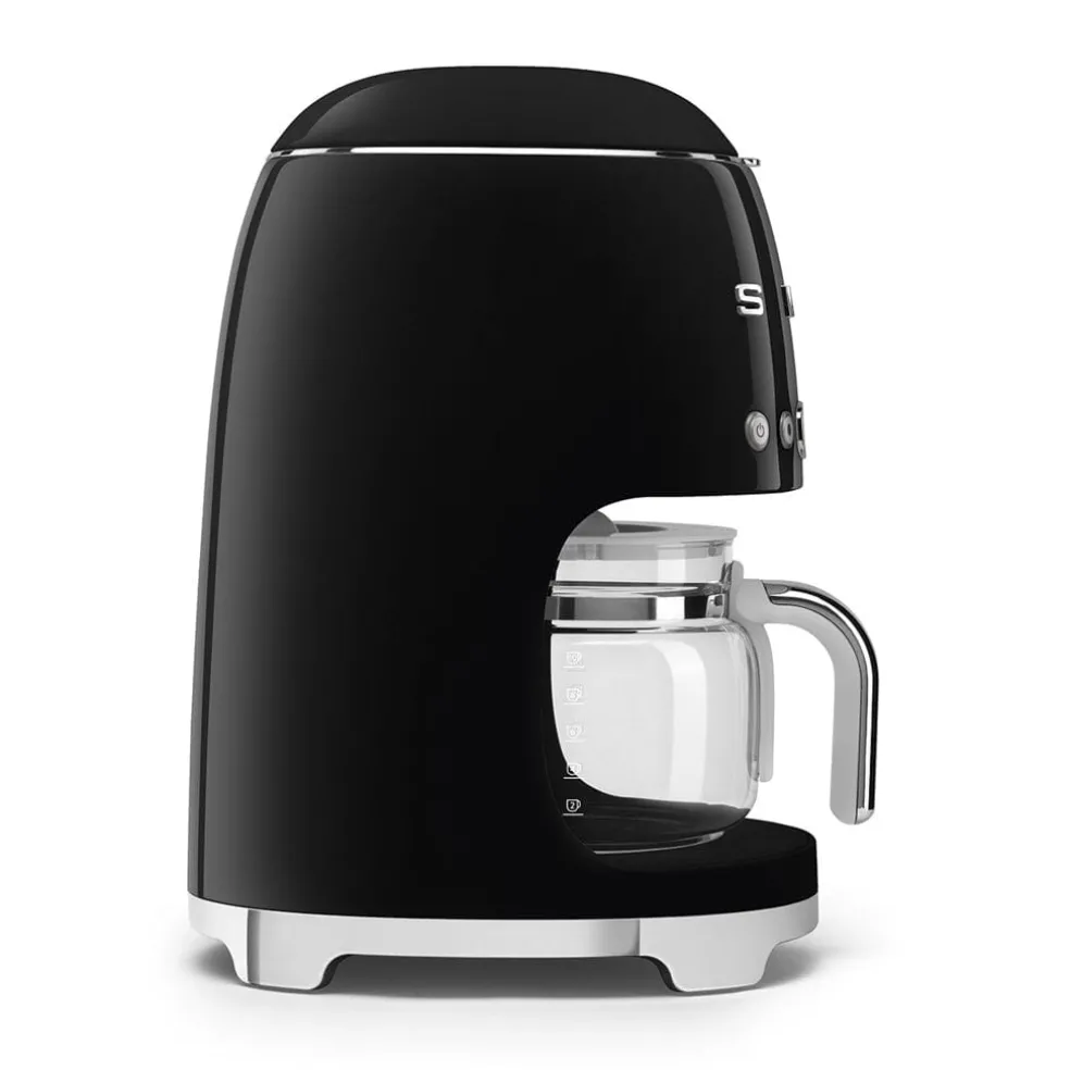 Smeg - Filterkoffiemachine | Zwart | Jaren 50 | Filterkoffiemachine