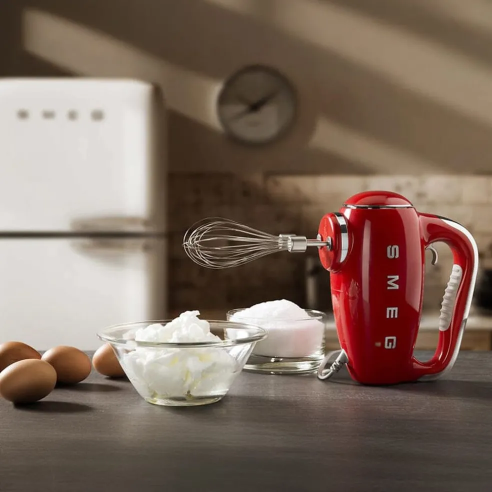 Smeg - Handmixer | Crème | Jaren 50 | Elektrische handmixer