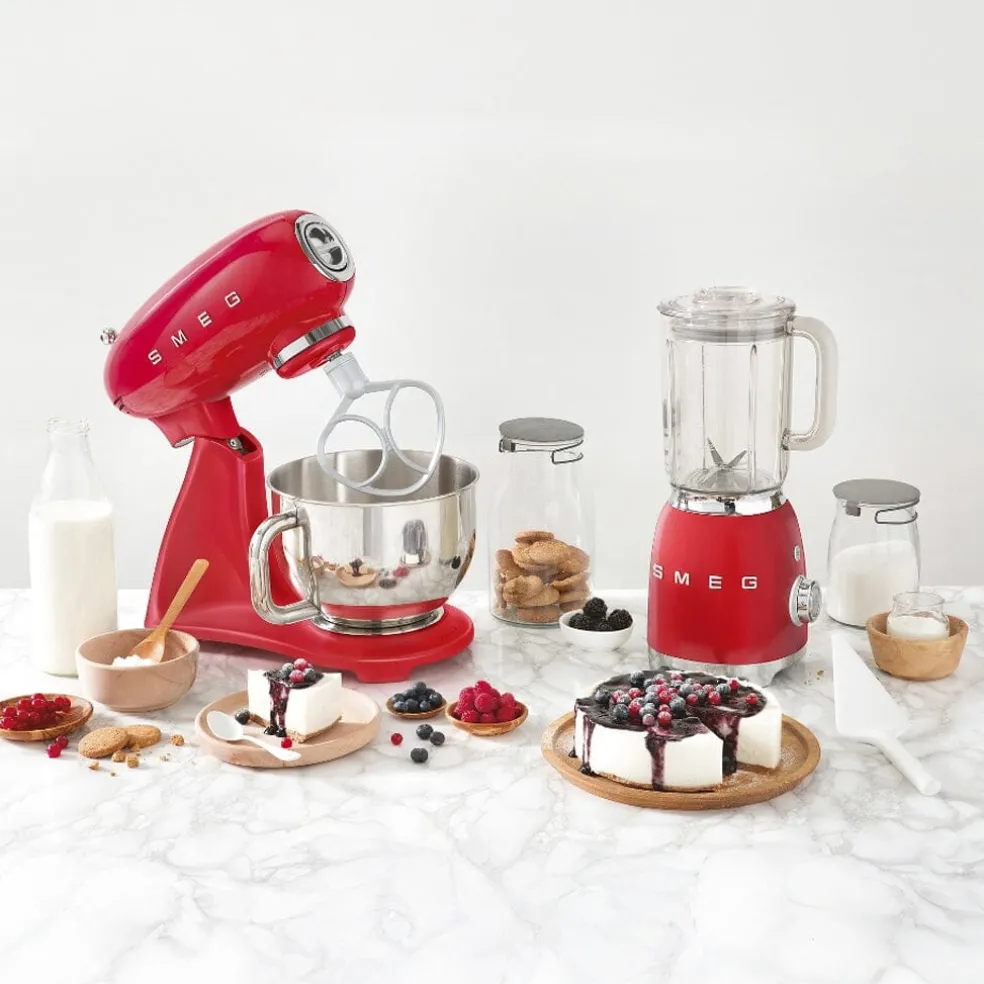 Smeg - Keukenmachine | Rood | Jaren 50 | Keukenmachine full color