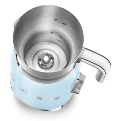 Smeg - Melkopschuimer | Pastelblauw | Jaren 50 | Inductie melkopschuimer