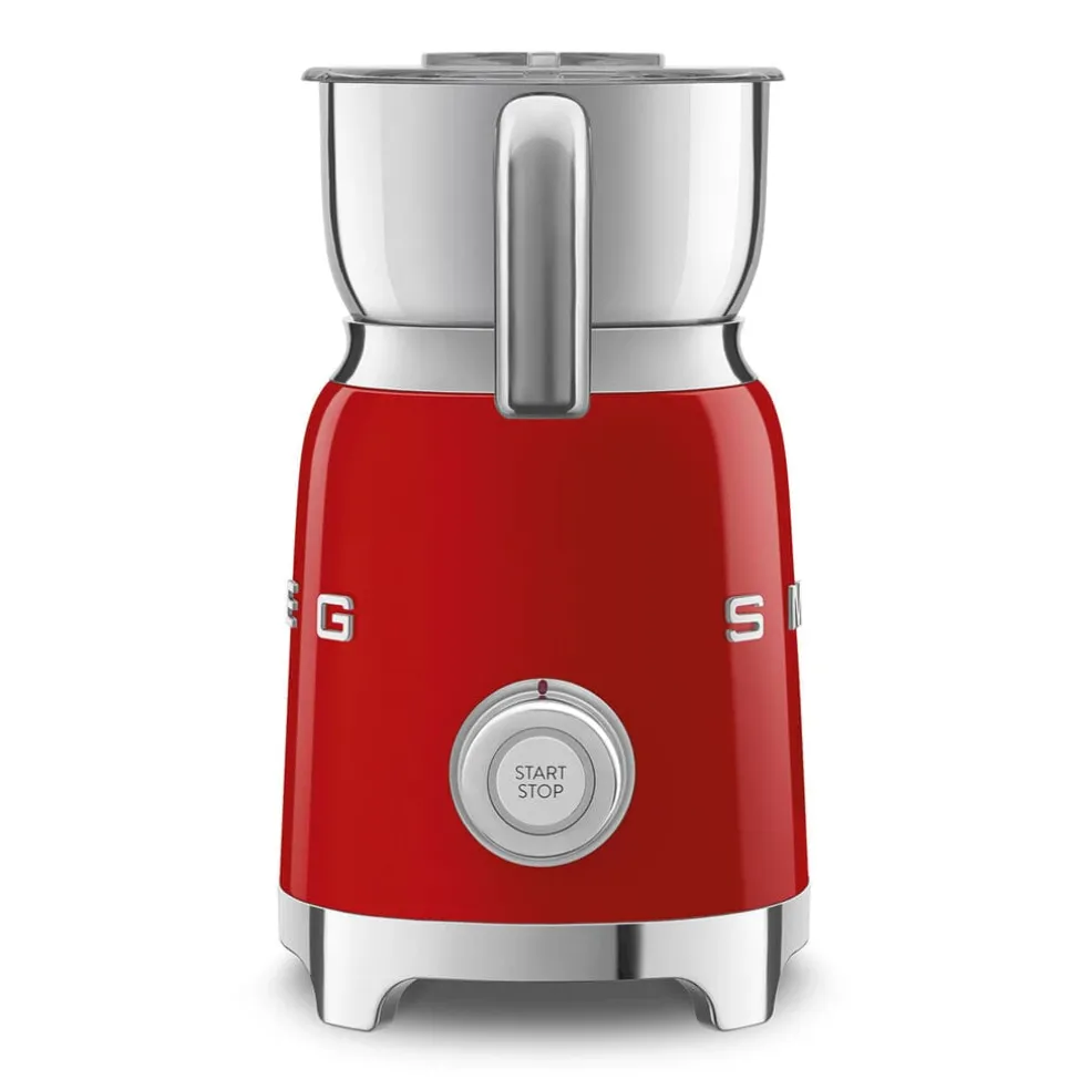 Smeg - Melkopschuimer | Rood | Jaren 50 | Inductie melkopschuimer