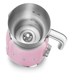Smeg - Melkopschuimer | Roze | Jaren 50 | Inductie melkopschuimer