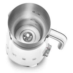 Smeg - Melkopschuimer | Wit | Jaren 50 | Inductie melkopschuimer