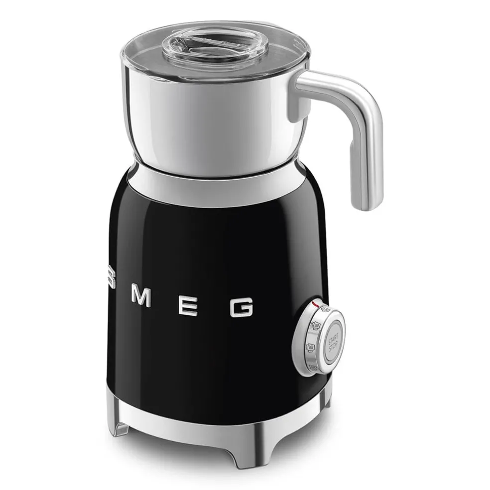 Smeg - Melkopschuimer | Zwart | Jaren 50 | Inductie melkopschuimer