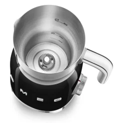 Smeg - Melkopschuimer | Zwart | Jaren 50 | Inductie melkopschuimer