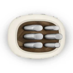 SMEG - Messenblok met 6 messen Creme