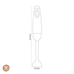 Smeg - Staafmixer | Rood | Jaren 50 | Staafmixer excl accessoires