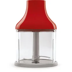 Smeg - Staafmixer | Rood | Jaren 50 | Staafmixer met accessoires +