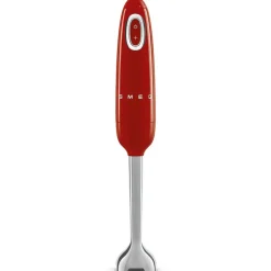 Smeg - Staafmixer | Rood | Jaren 50 | Staafmixer met accessoires +