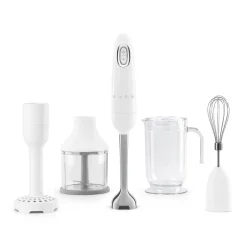 Smeg - Staafmixer | Wit | Jaren 50 | Staafmixer met accessoires +