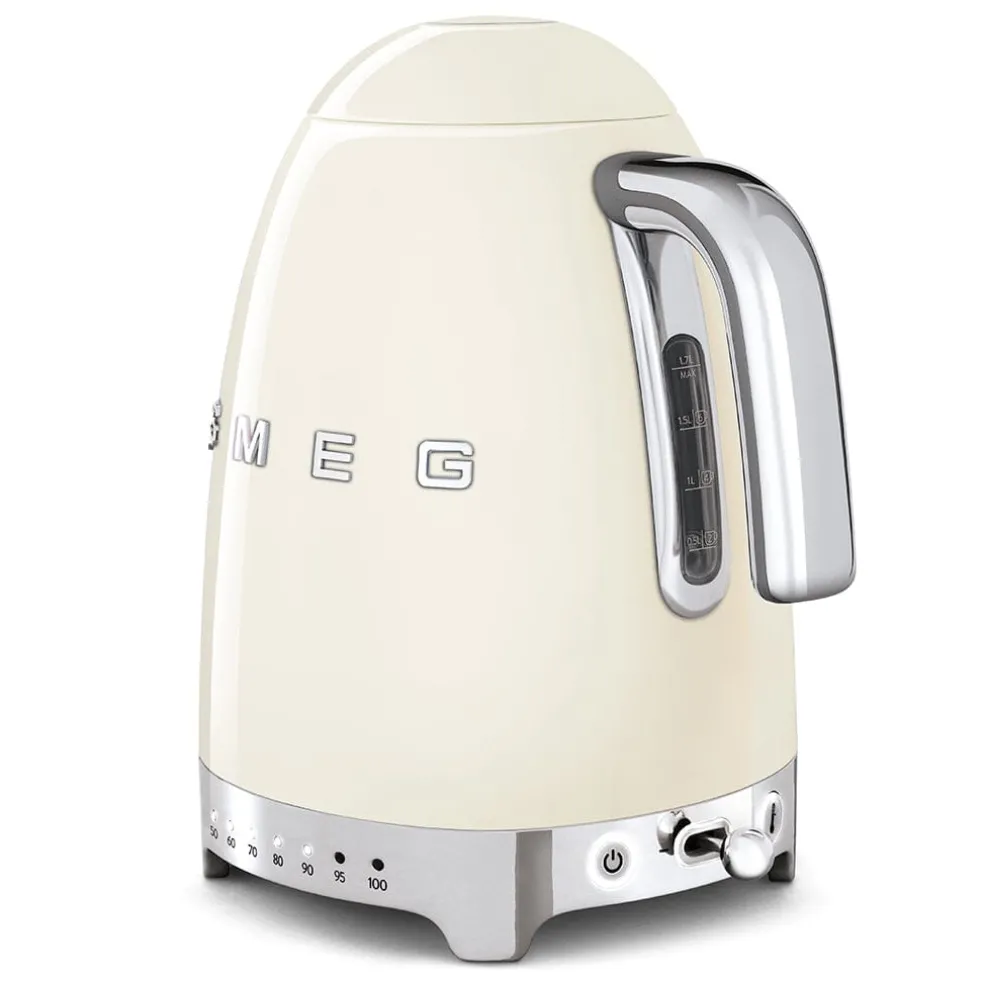 Smeg - Waterkoker | Crème | Jaren 50 | Variabele waterkokers