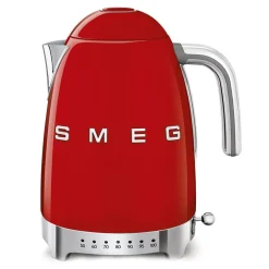 Smeg - Waterkoker | Rood | Jaren 50 | Variabele waterkokers