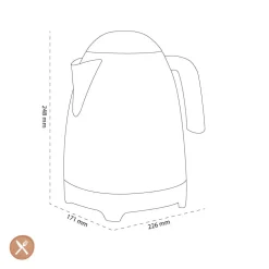 Smeg - Waterkoker | Wit | Jaren 50 | Kettle Standard
