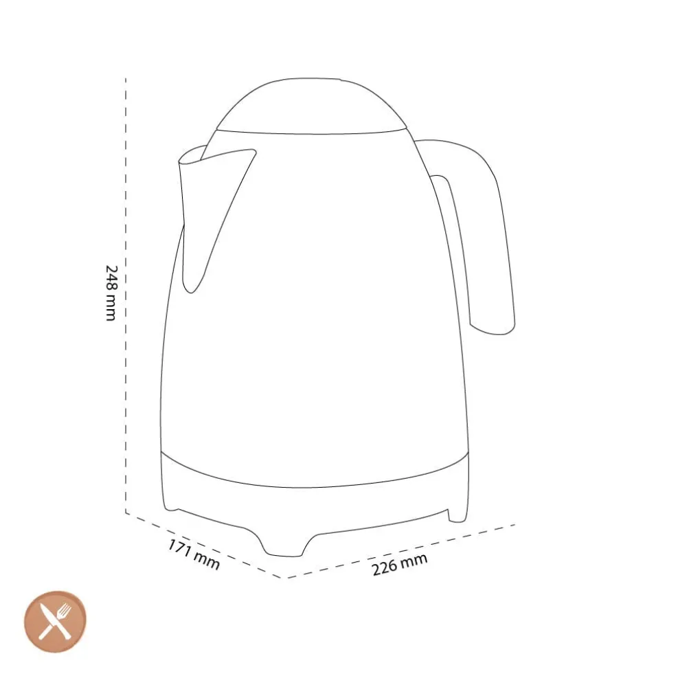 Smeg - Waterkoker | Wit | Jaren 50 | Kettle Standard