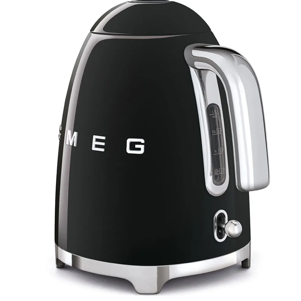 Smeg - Waterkoker | Zwart | Jaren 50 | Kettle Standard
