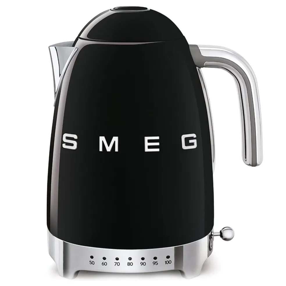 Smeg - Waterkoker | Zwart | Jaren 50 | Variabele waterkokers