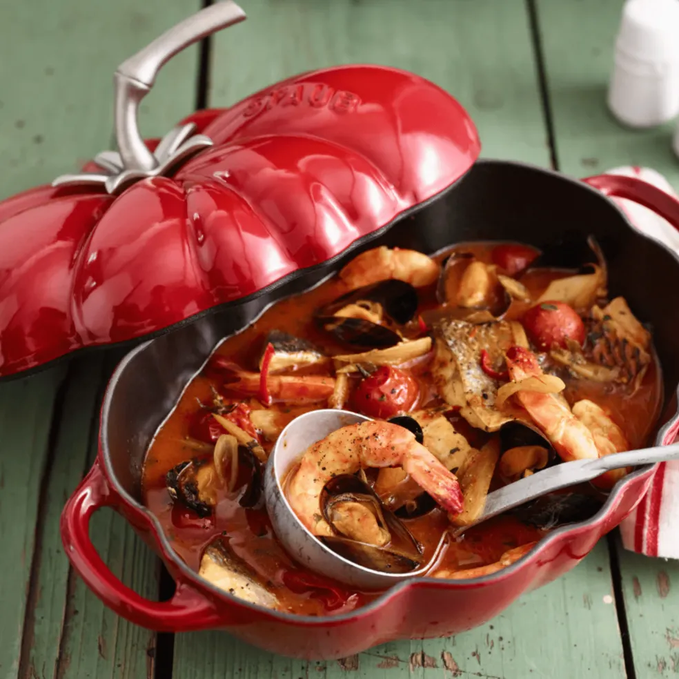 Staub - Braadpan Tomaat - Kersenrood - 25 cm