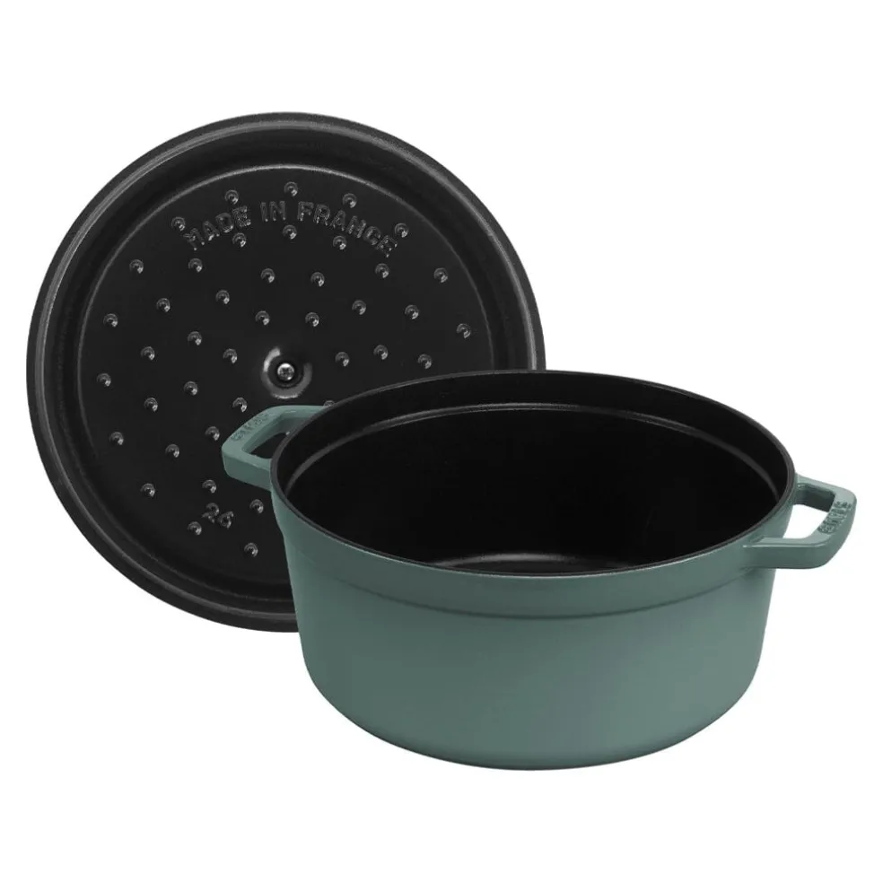 Staub - La Cocotte Braadpan 26 cm - Eucalyptus