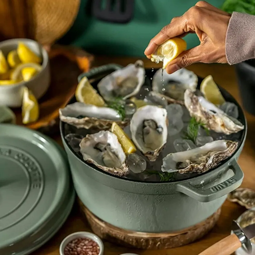 Staub - La Cocotte Braadpan 26 cm - Eucalyptus