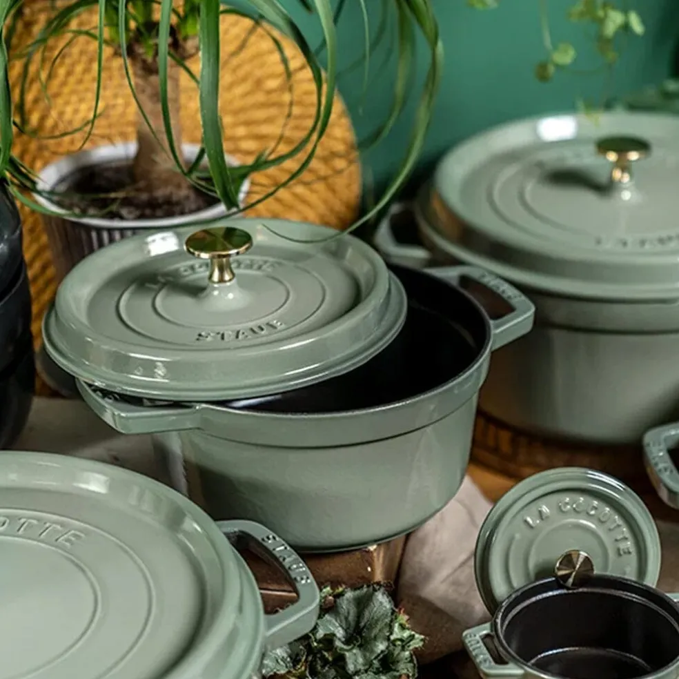Staub - La Cocotte Braadpan 26 cm - Eucalyptus