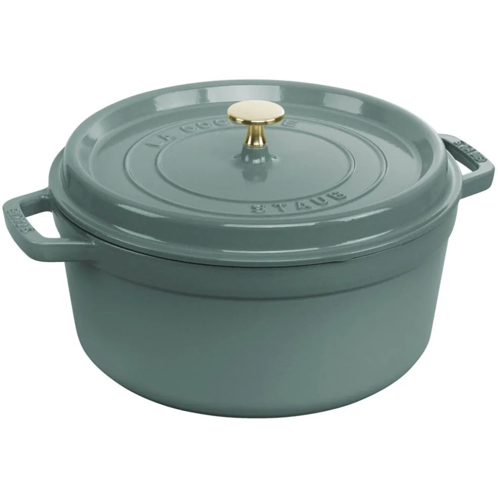 Staub - La Cocotte Braadpan 26 cm - Eucalyptus