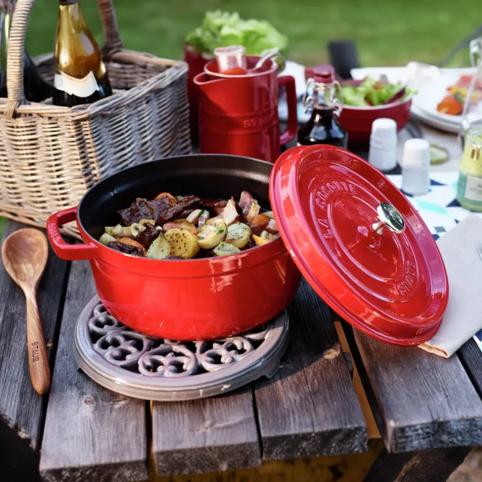 Staub - La Cocotte Braadpan 26 cm - Kers