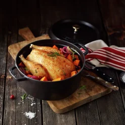 Staub - La Cocotte Braadpan 26 cm - Zwart