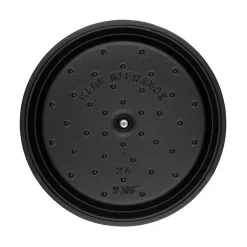 Staub - Lage Cocotte 26 cm Zwart