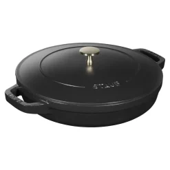 Staub - Stackable 2-delige Pannenset 24 cm - Zwart