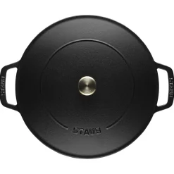 Staub - Stackable 2-delige Pannenset 24 cm - Zwart
