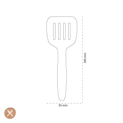 Tools2Cook - Siliconen Bakspatel Nutmeg Grey