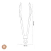 Tools2Cook - Siliconen Keukentang Nutmeg Grey