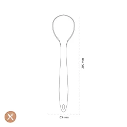 Tools2Cook - Siliconen Lepel Black Pepper