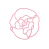 Tools2Cook - Siliconen Onderzetter Peony Light Pink