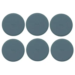 Tools2Cook - Siliconen Onderzetterset (7 stuks) Blue Berry