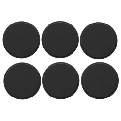 Tools2Cook - Siliconen Onderzetterset (7 stuks) Black Pepper