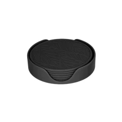 Tools2Cook - Siliconen Onderzetterset (7 stuks) Black Pepper