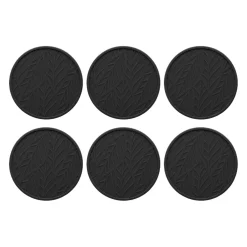 Tools2Cook - Siliconen Onderzetterset (7 stuks) Black Pepper