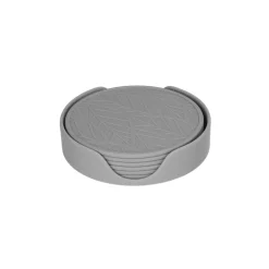 Tools2Cook - Siliconen Onderzetterset (7 stuks) Nutmeg Grey