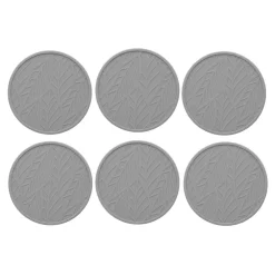 Tools2Cook - Siliconen Onderzetterset (7 stuks) Nutmeg Grey