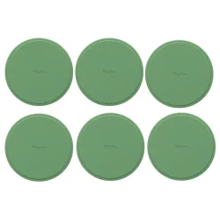Tools2Cook - Siliconen Onderzetterset (7 stuks) Sage Green