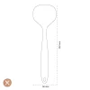 Tools2Cook - Siliconen Wok-/opscheplepel Sage Green