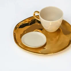 Urban Nature Culture - Good Morning - Ontbijtbord - Gold - Ø21.5 cm
