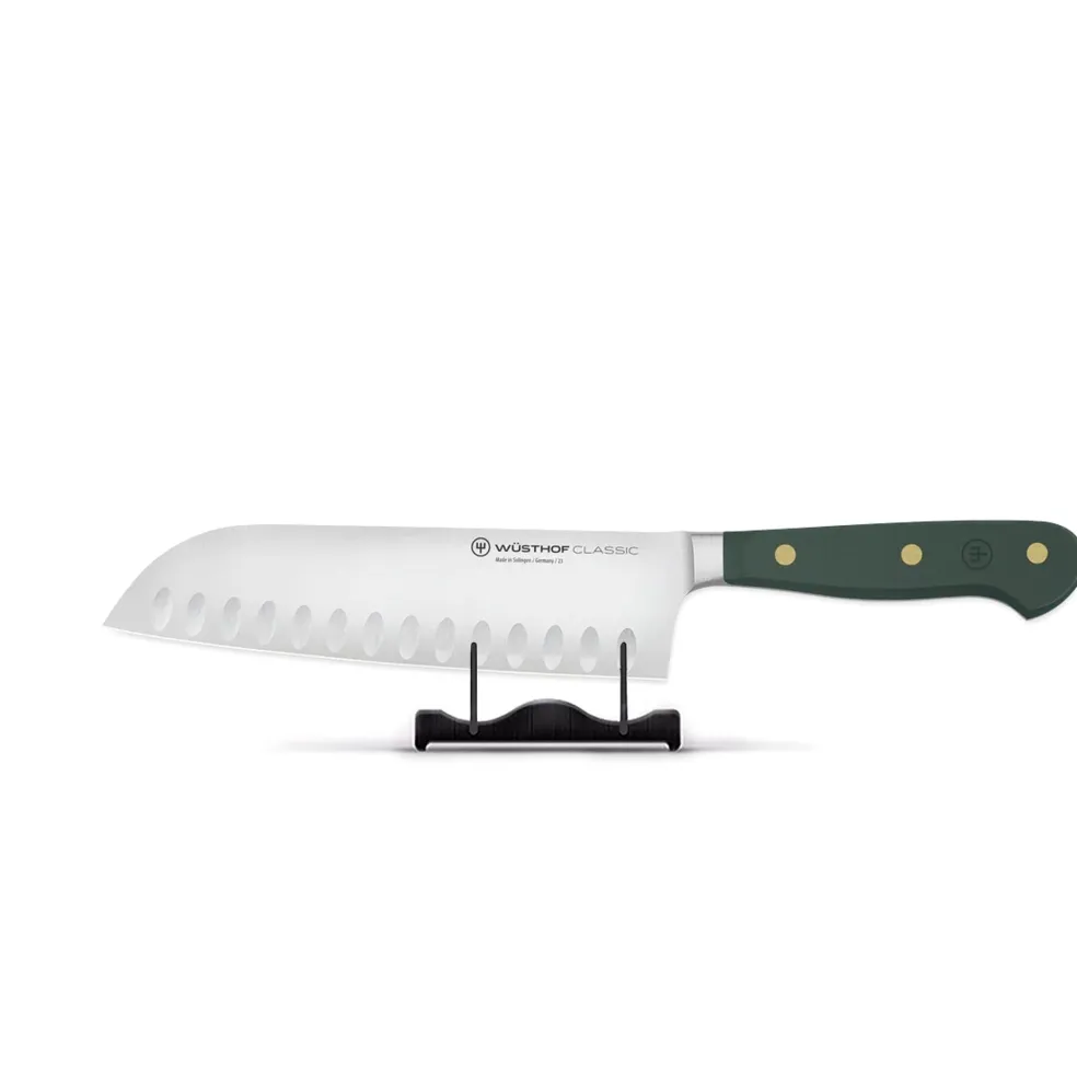 Wüsthof - Classic Fresh Rosemary Santokumes met kuiltjes 17 cm