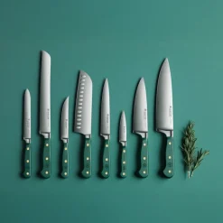 Wüsthof - Classic Fresh Rosemary Santokumes met kuiltjes 17 cm