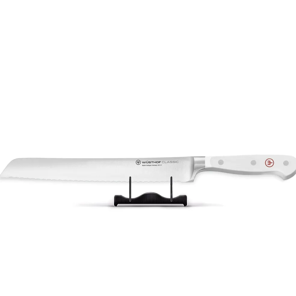 Wusthof - Classic Broodmes Wit met dubbele kartelrand 23 cm
